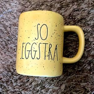 Rae Dunn SO EGGSTRA Speckled Mug